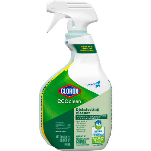 Clorox® EcoClean™ Disinfecting Cleaner-9/32oz