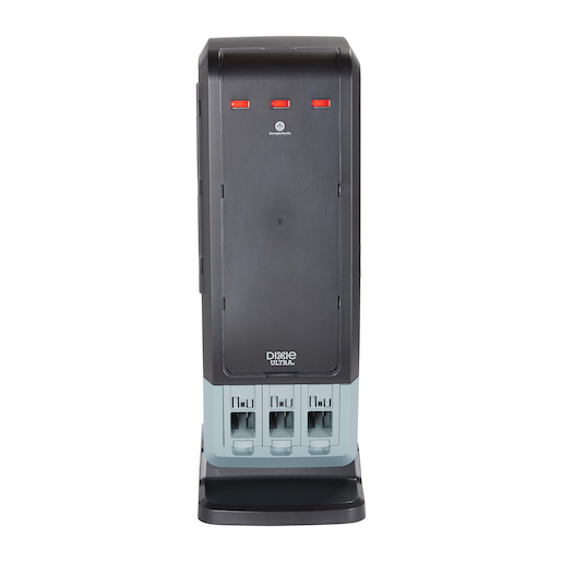 Ultra® Smartstock® Tri-Tower Cutlery Dispenser, Series-T, Black