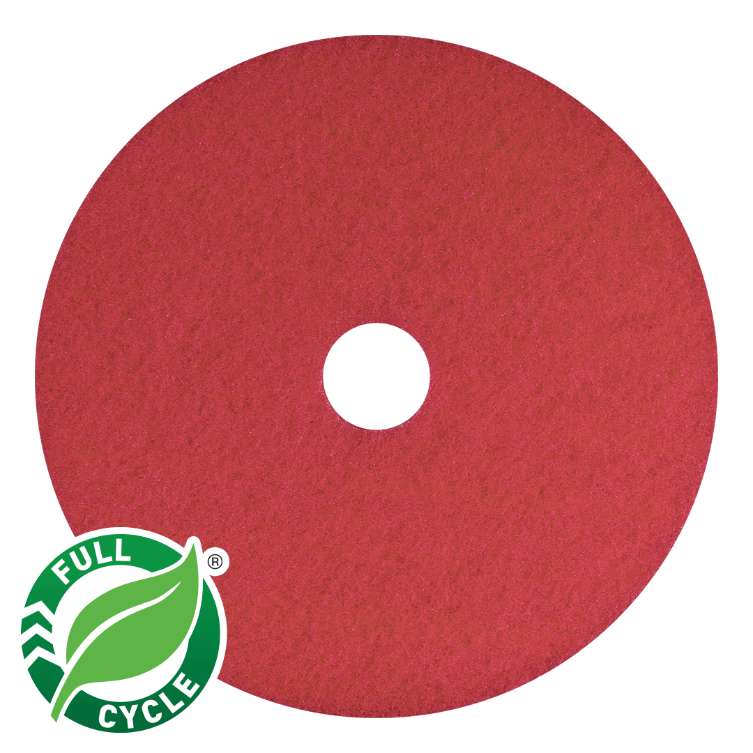 18" Red Buffing Pad