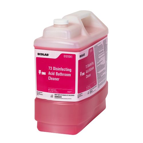 Ecolab 73 Disinfecting Bathroom Cleaner-2.5Gal