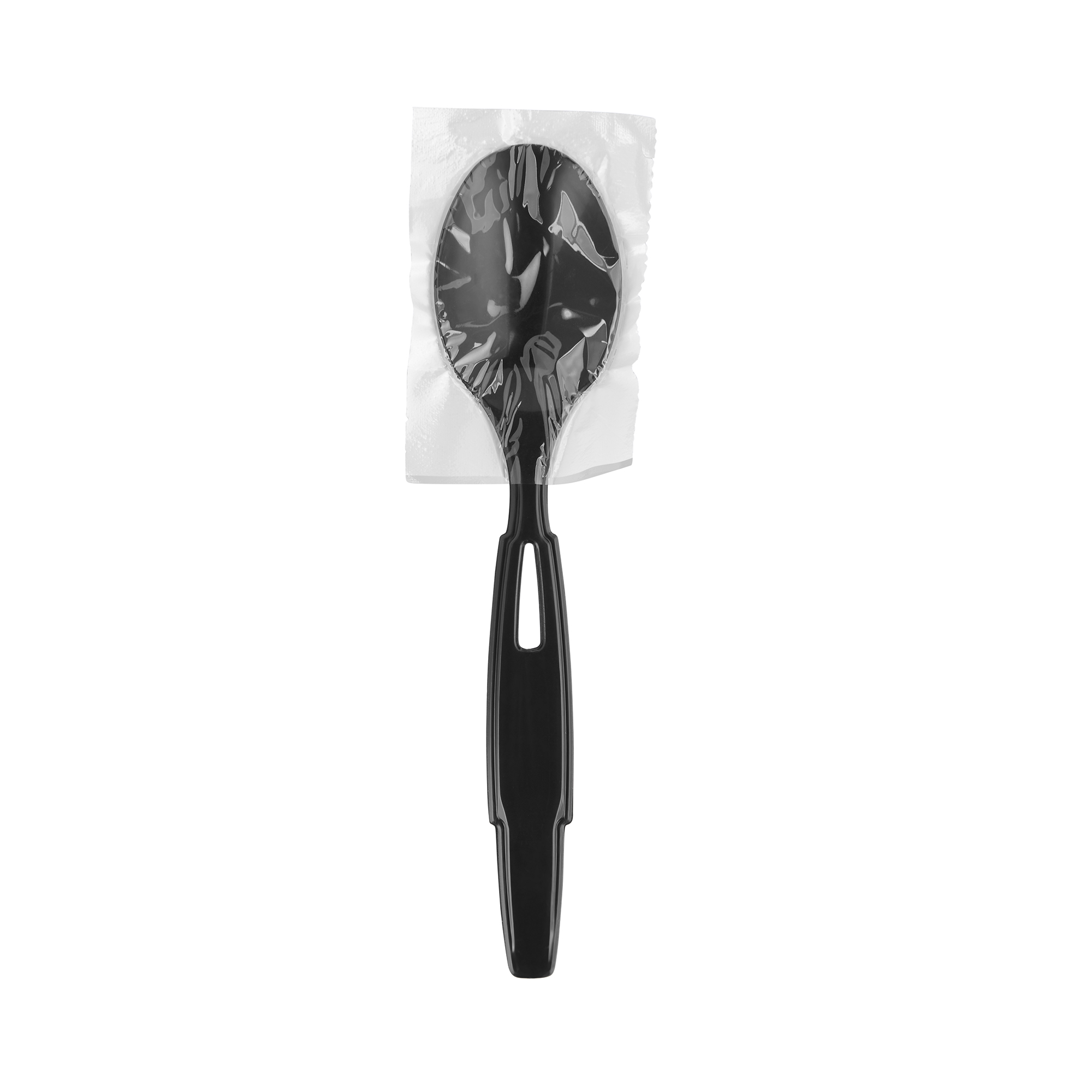 SmartStock® Wrapped Heavy-Weight Polypropylene Teaspoon Refill-Black