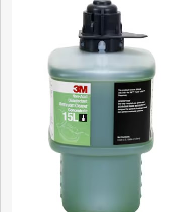 2 Liter Twist 'n Fill 15L Non-Acid Disinfectant Bathroom Cleaner